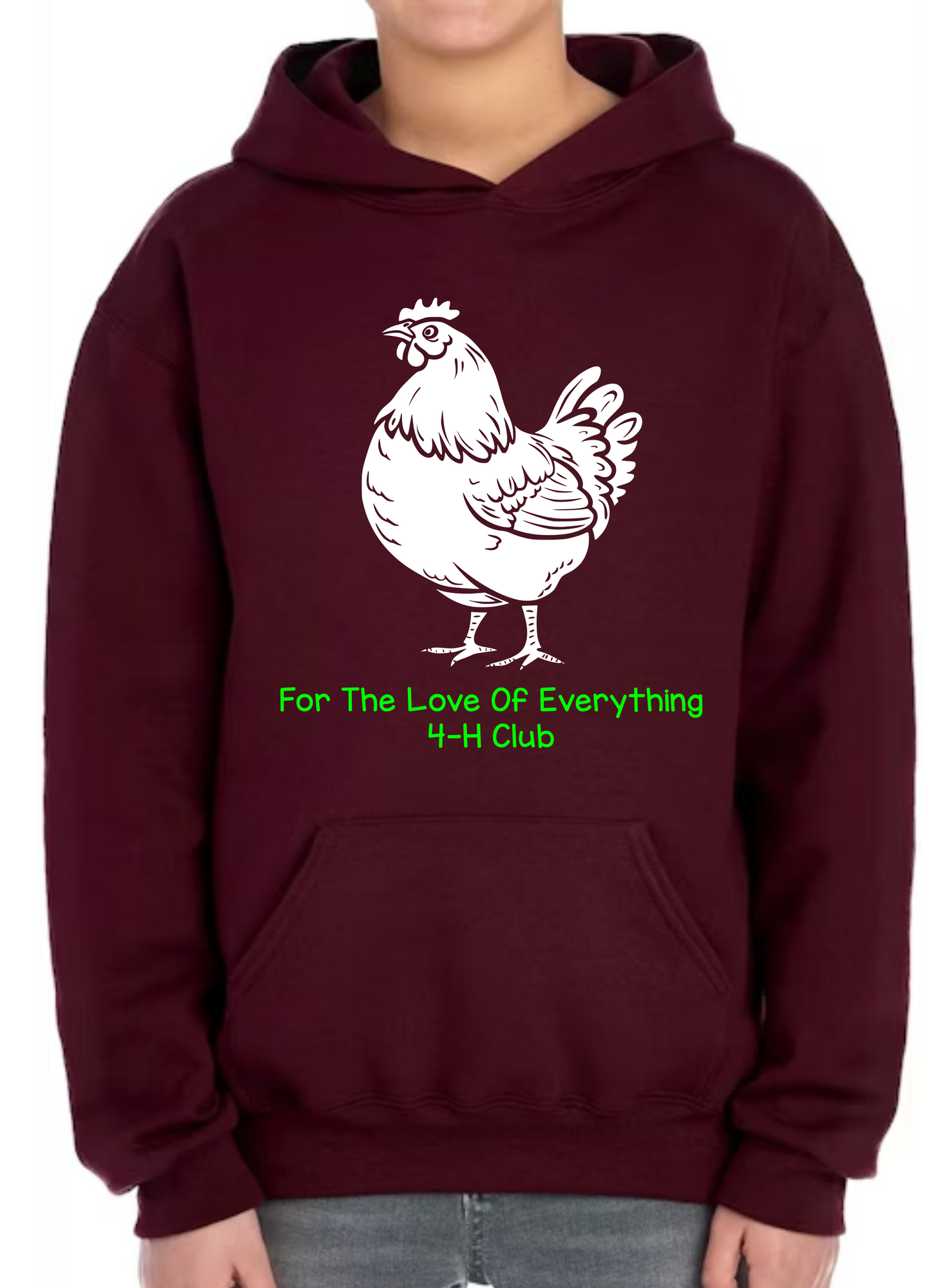 4-h Chicken hoodie