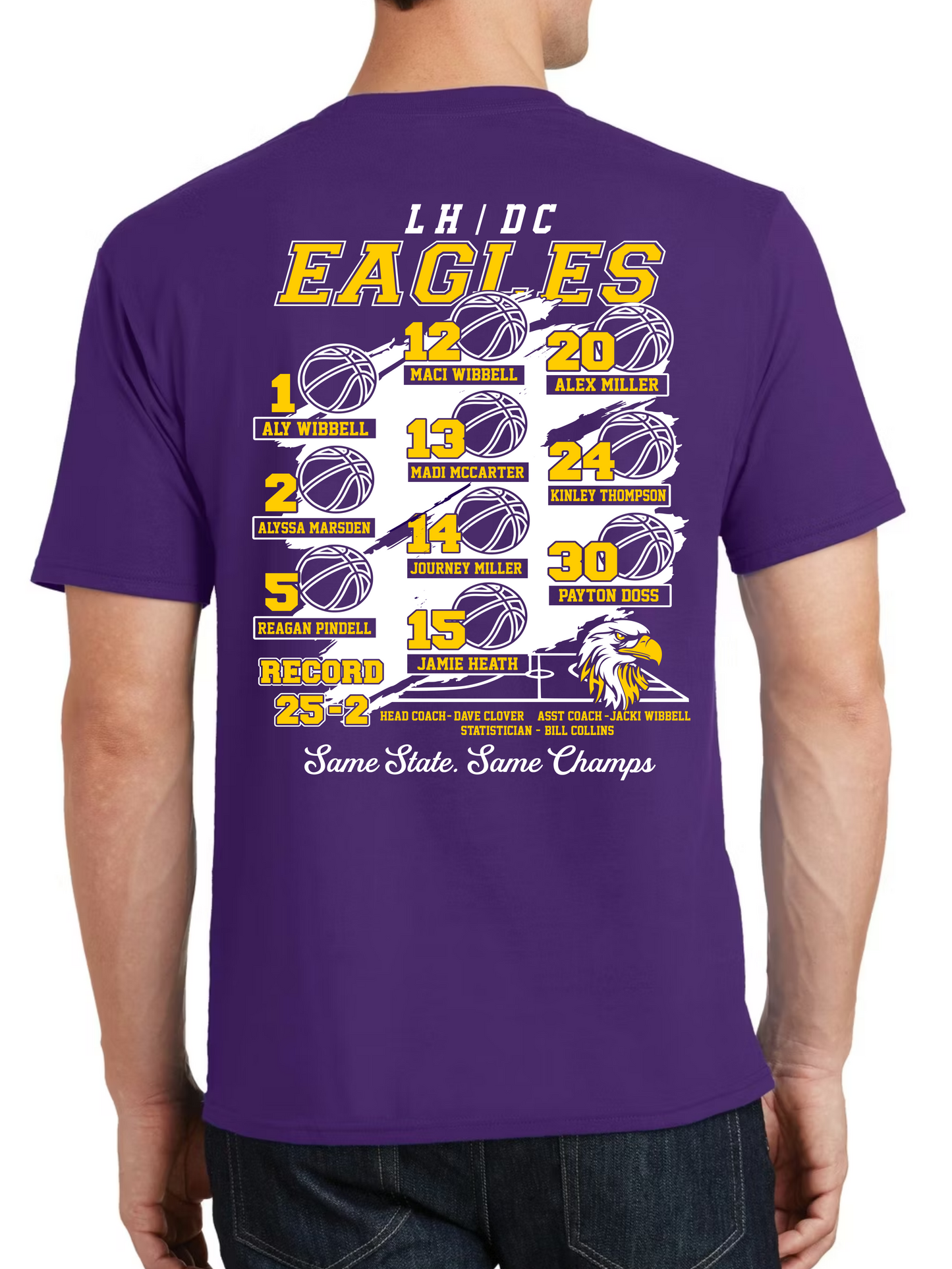 Eagles Basketball Back to Back