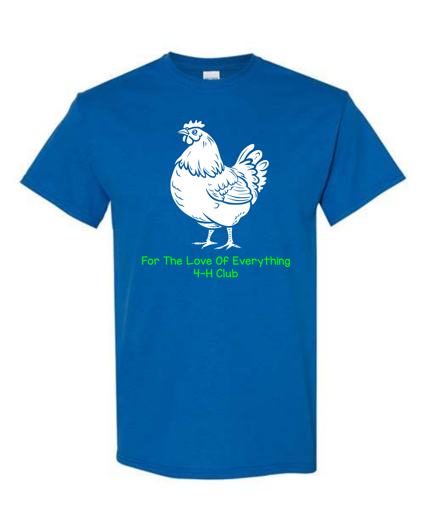 4-h chicken tshirt