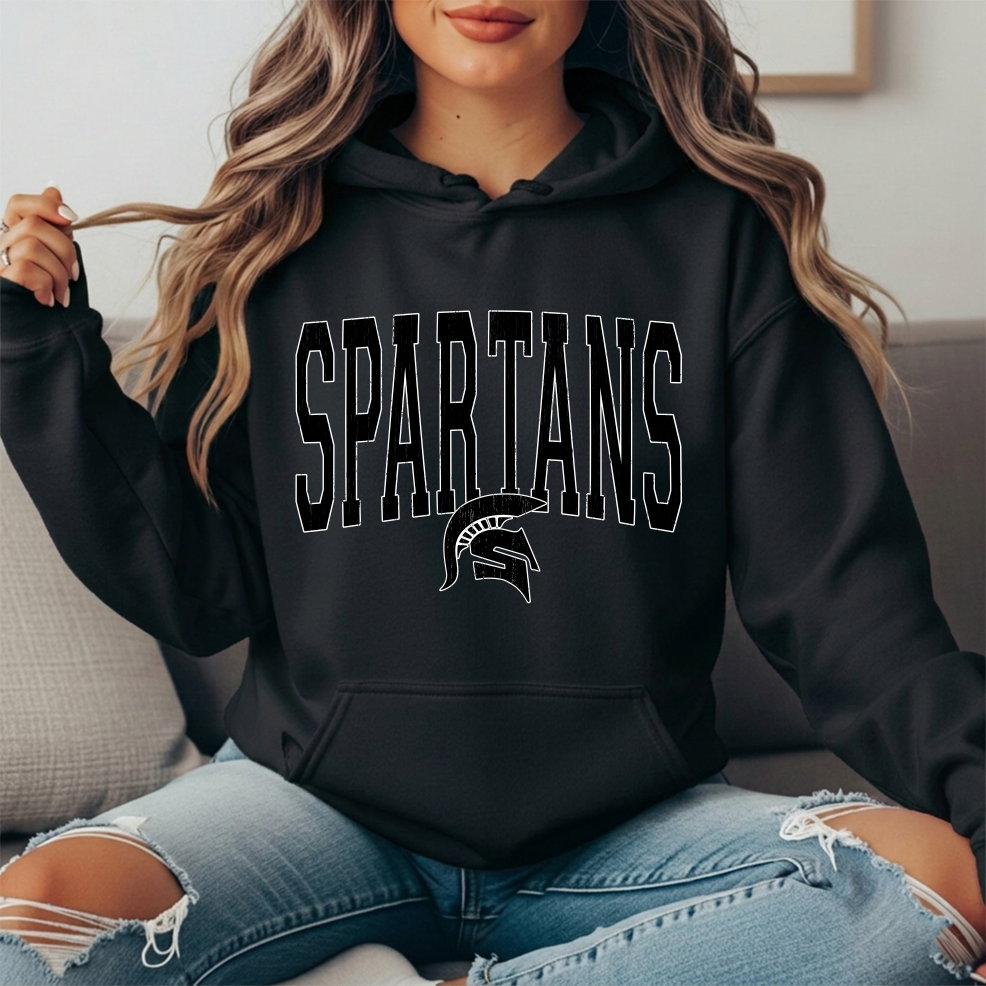 Spartans Black Design 6