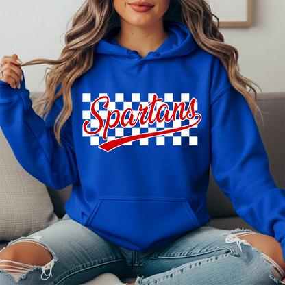 Spartans Checkered Design 1