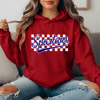 Spartans Checkered Design 1