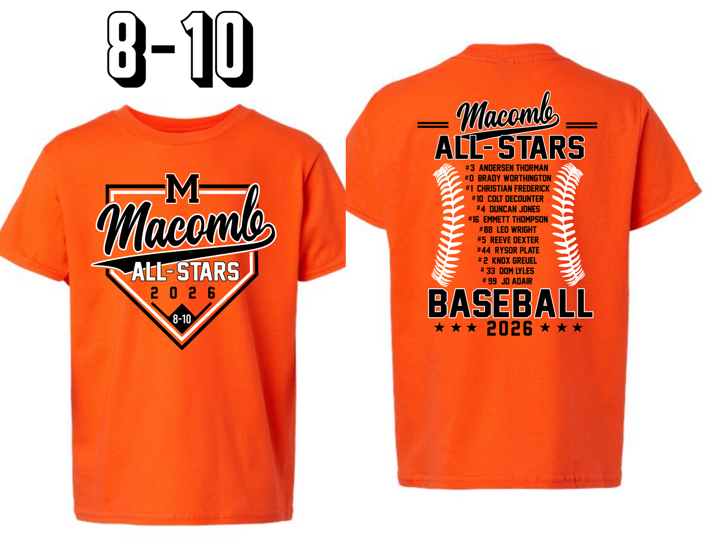 Macomb Allstar 8-10