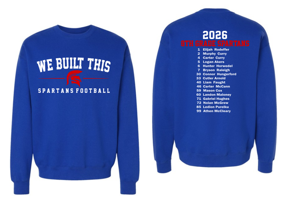 8th Grade Spartans Football