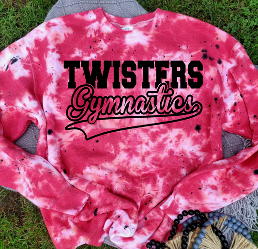 Twister Gymnastics Tie-Dye