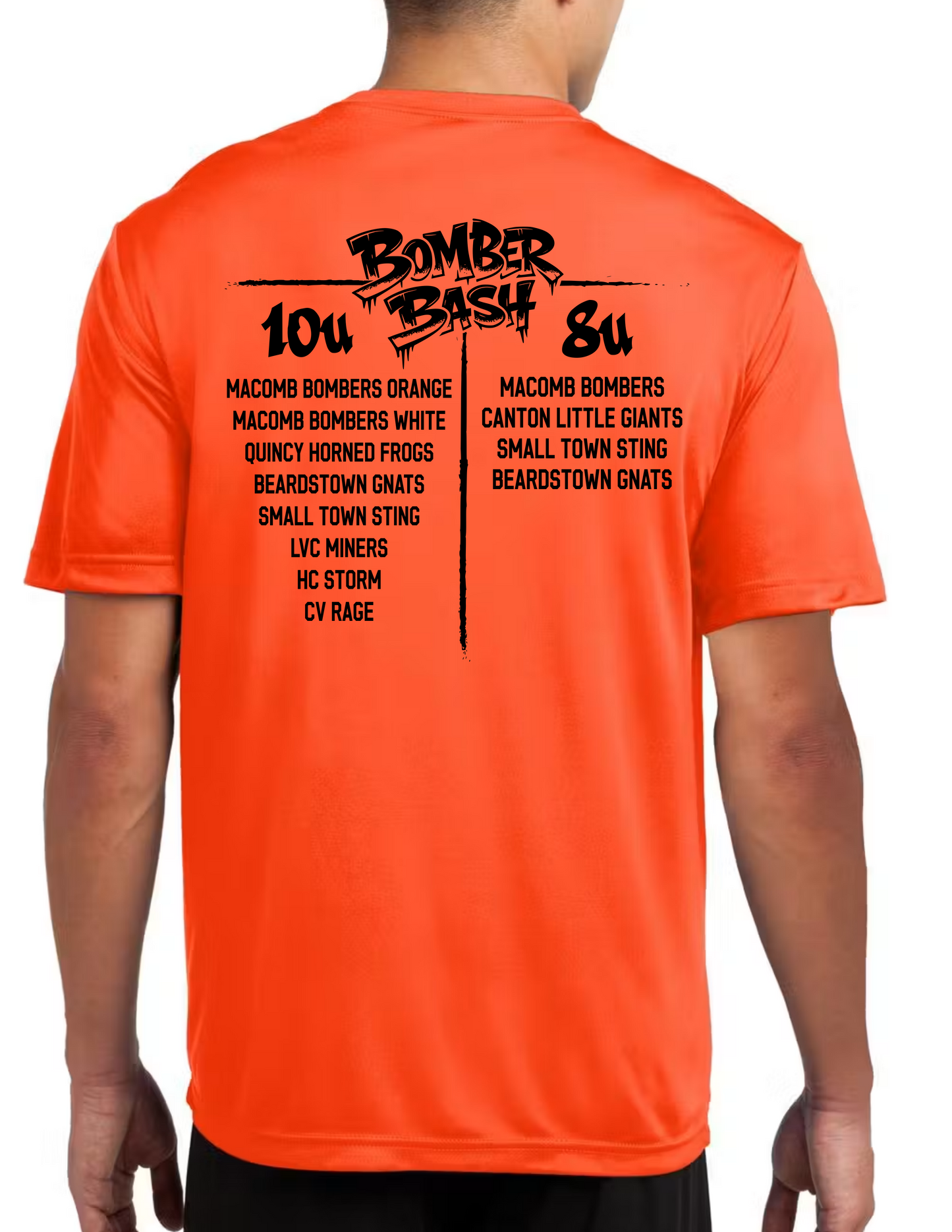 Bomber Bash Neon Orange
