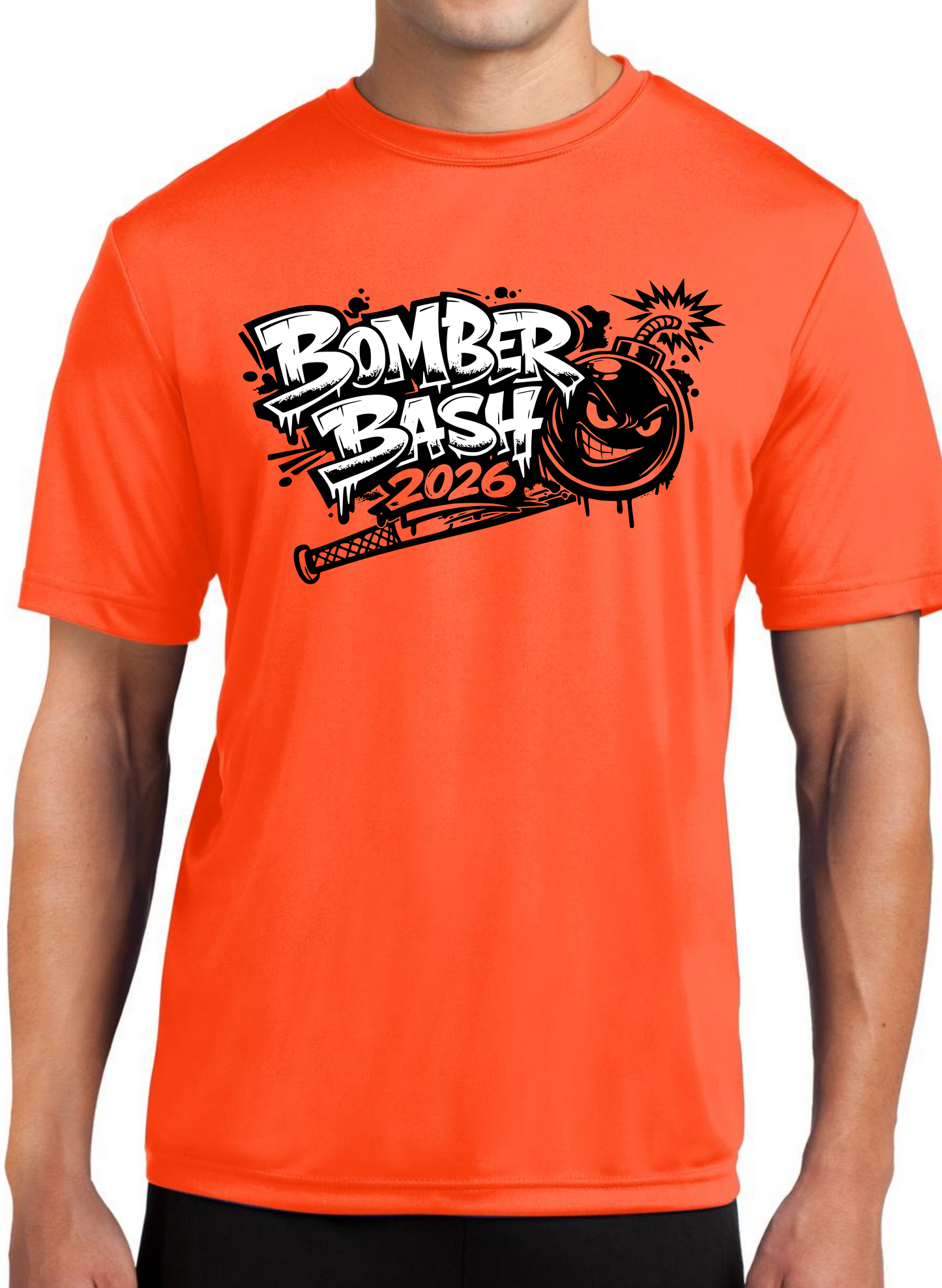 Bomber Bash Neon Orange