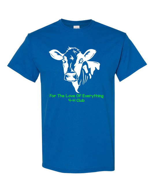 4-h Cow TSHIRT