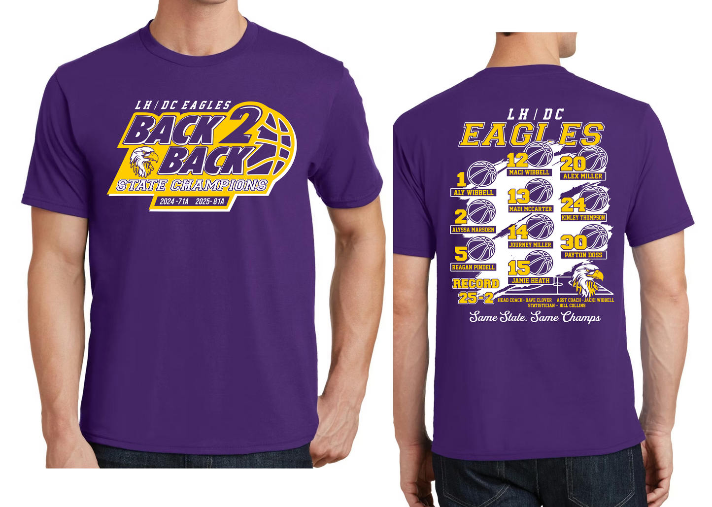 Eagles Basketball Back to Back