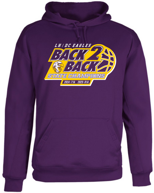 Eagles Basketball BACK 2 BACK (Performance Fleece)
