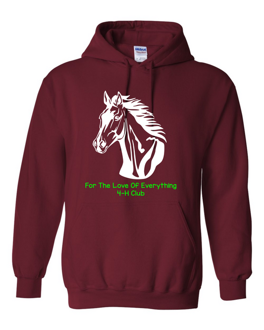 4-h horse hoodie