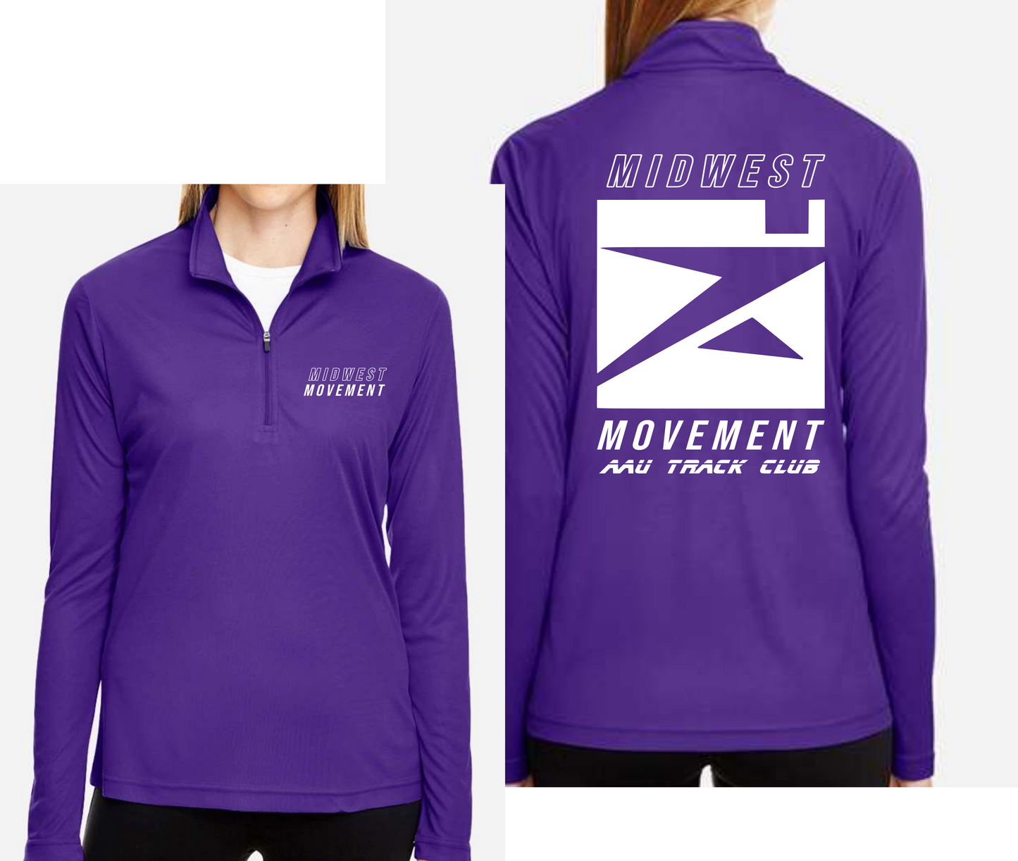 Midwest Movement Quarter-Zip Pullover LADIES