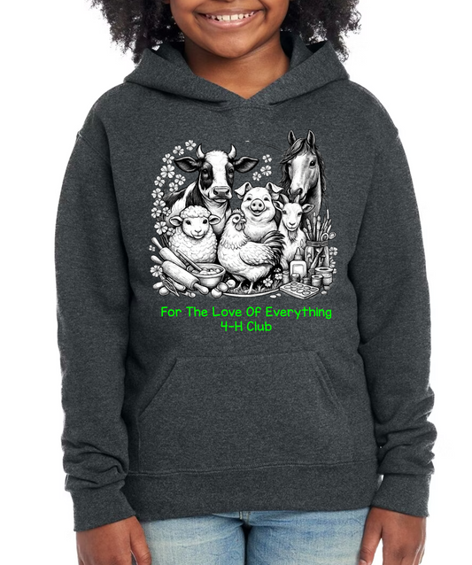 4-h Collage Design Hoodie