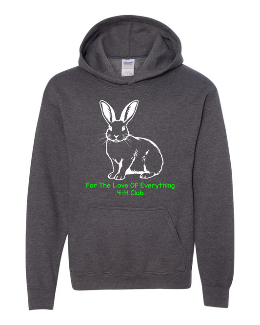 4-h rabbit hoodie