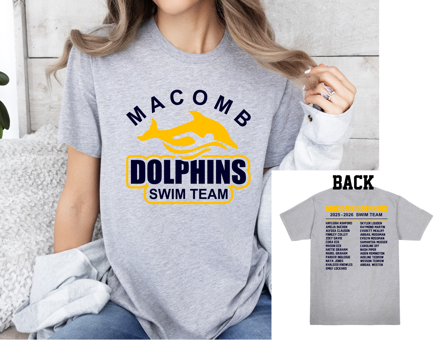 Dolphins 2026 Swim tshirt