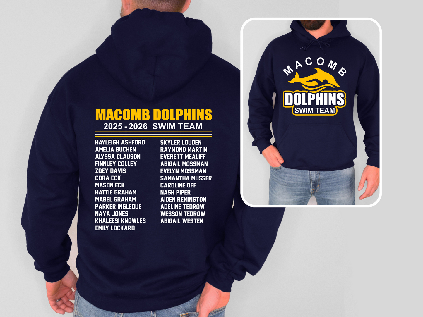 Dolphins 2026 Swim Hoodie