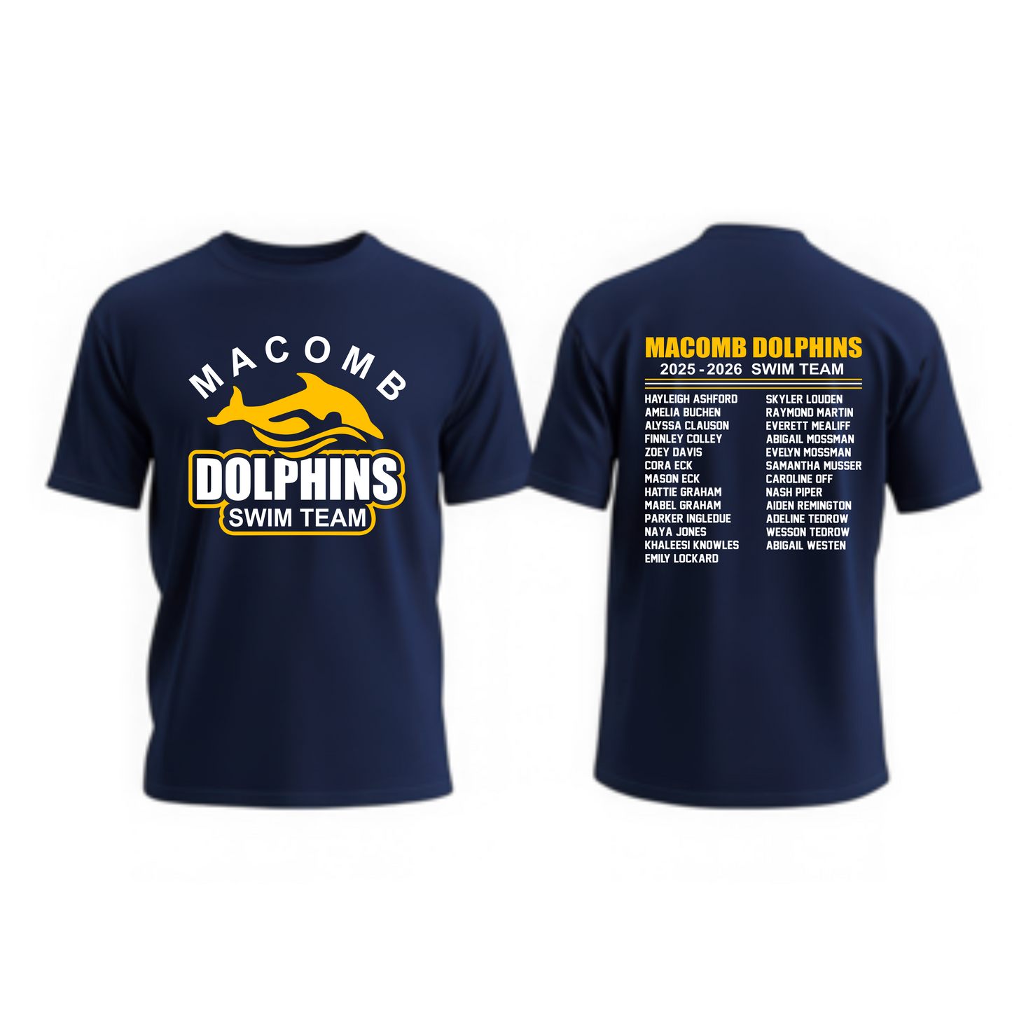 Dolphins 2026 Swim tshirt