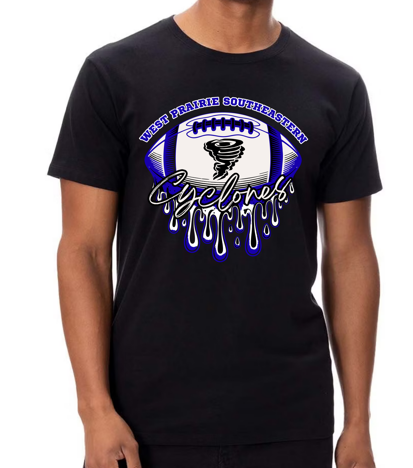 WPSE Cyclones  Football Drip